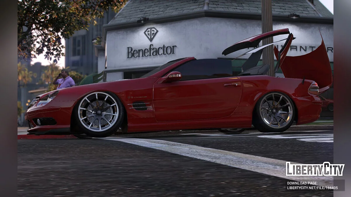 Mercedes-Benz SL55 AMG (R230) v2.0 / GTA 5