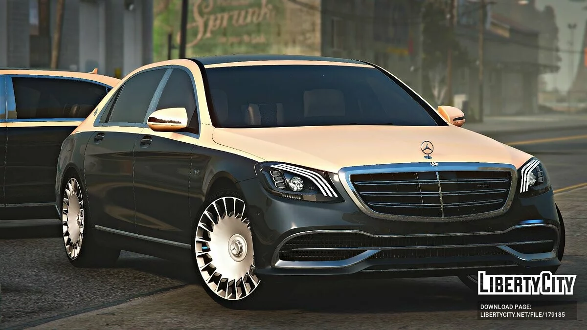 Mercedes-Benz Maybach S650 X222 / GTA 5