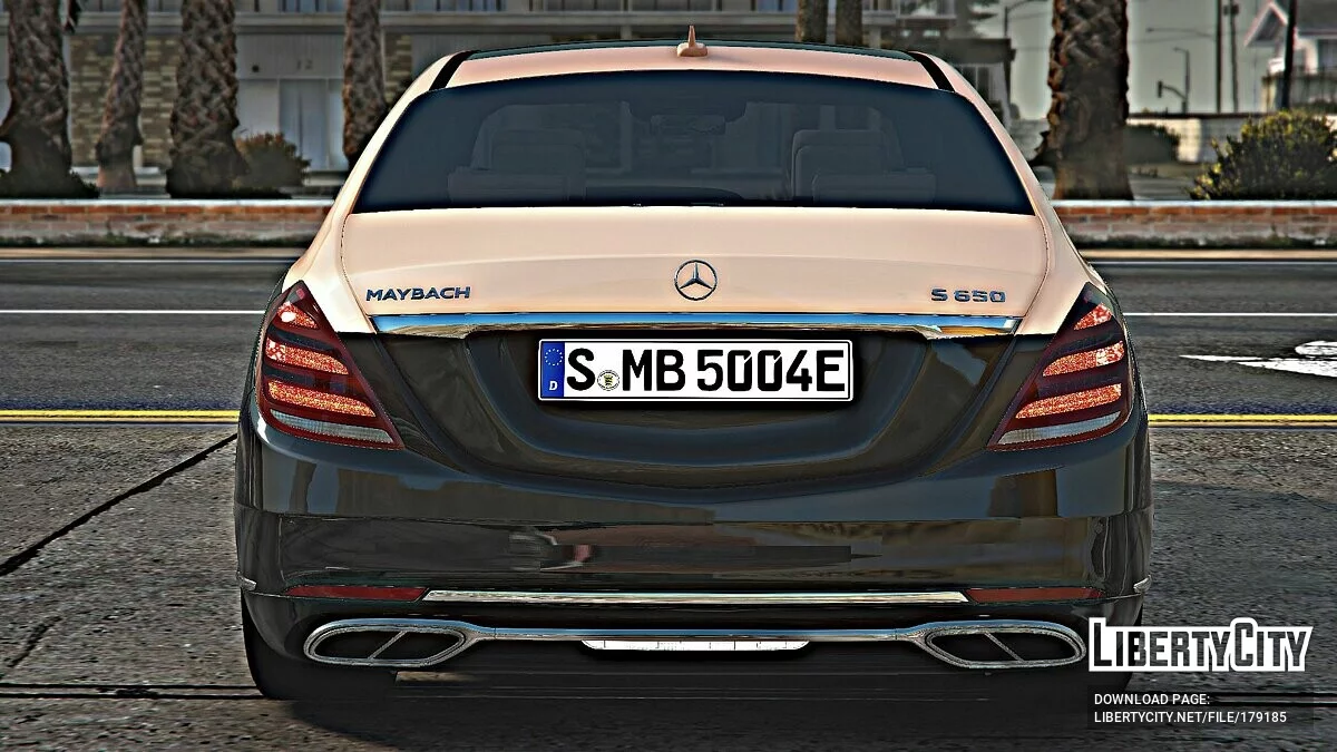 Mercedes-Benz Maybach S650 X222 / GTA 5