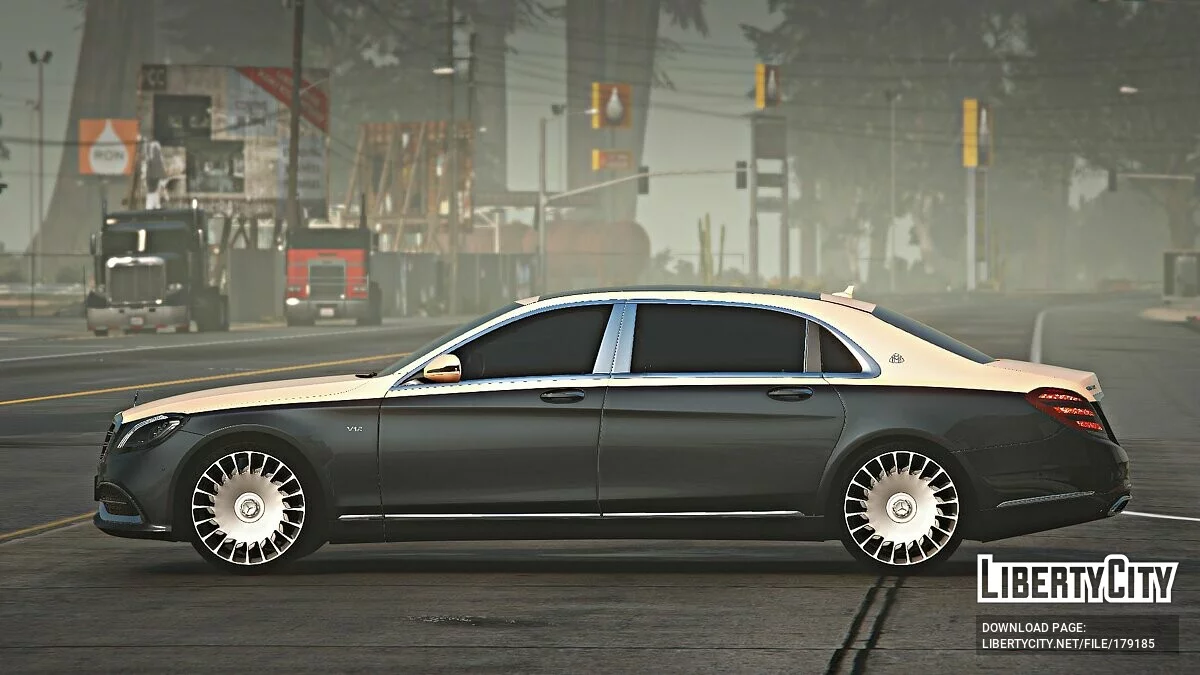 Mercedes-Benz Maybach S650 X222 / GTA 5