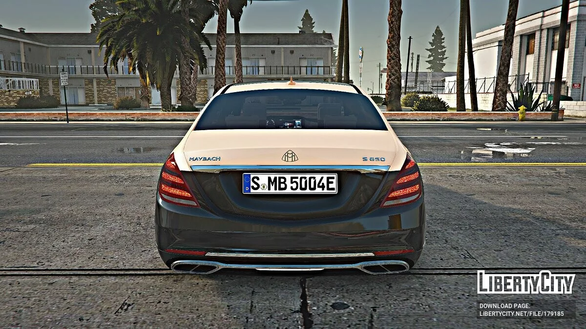 Mercedes-Benz Maybach S650 X222 / GTA 5