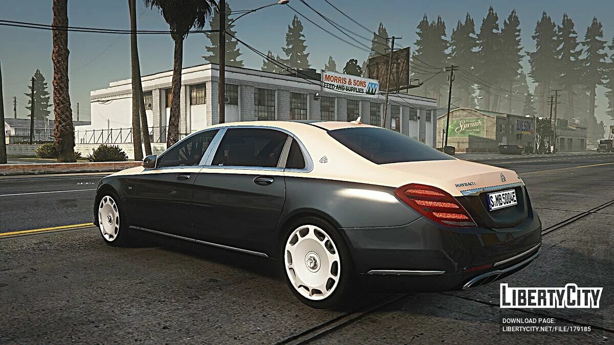 Mercedes-Benz Maybach S650 X222 / GTA 5
