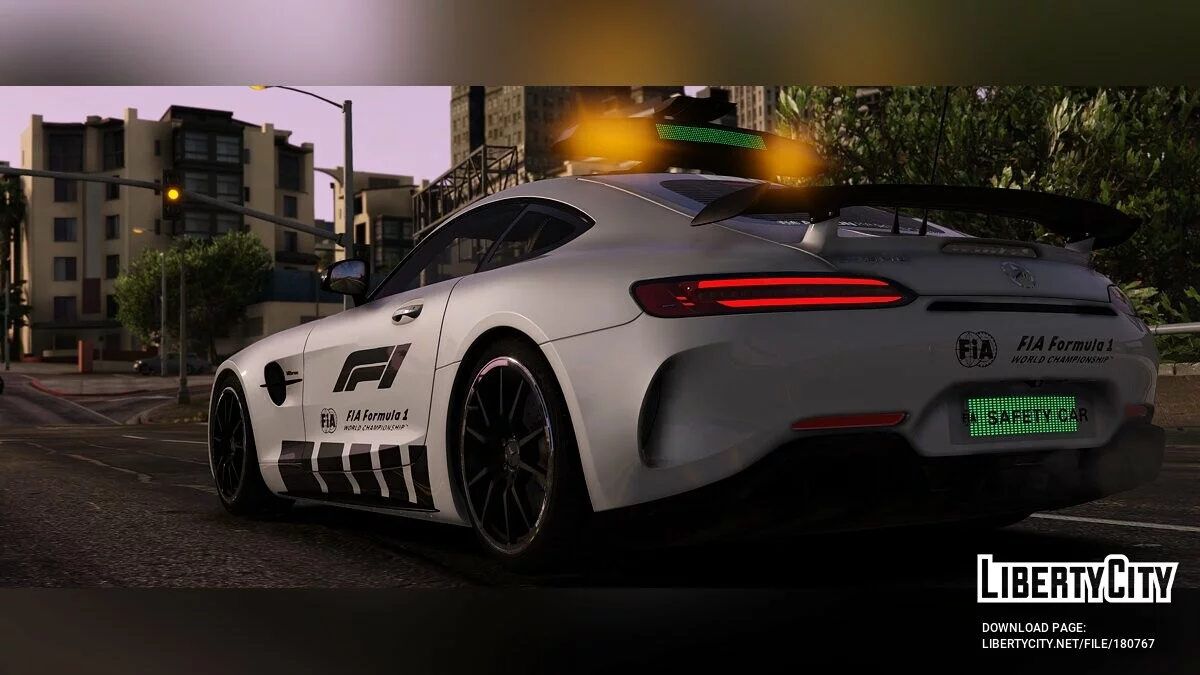 2017 Mercedes-Benz AMG GT-R Formel 1 Sicherheitsfahrzeug / GTA 5