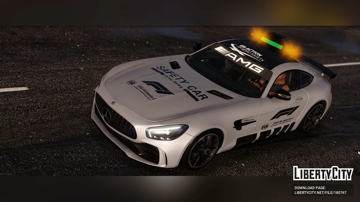 2017 Mercedes-Benz AMG GT-R Formel 1 Sicherheitsfahrzeug / GTA 5
