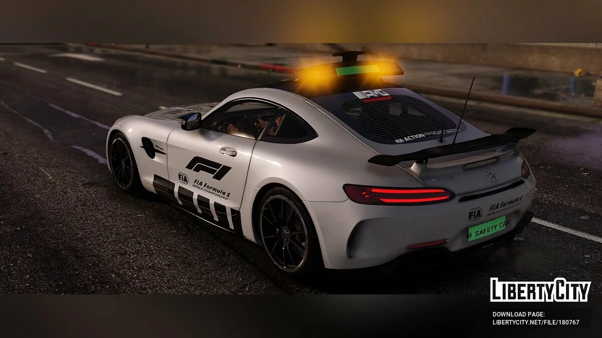 2017 Mercedes-Benz AMG GT-R Formel 1 Sicherheitsfahrzeug / GTA 5