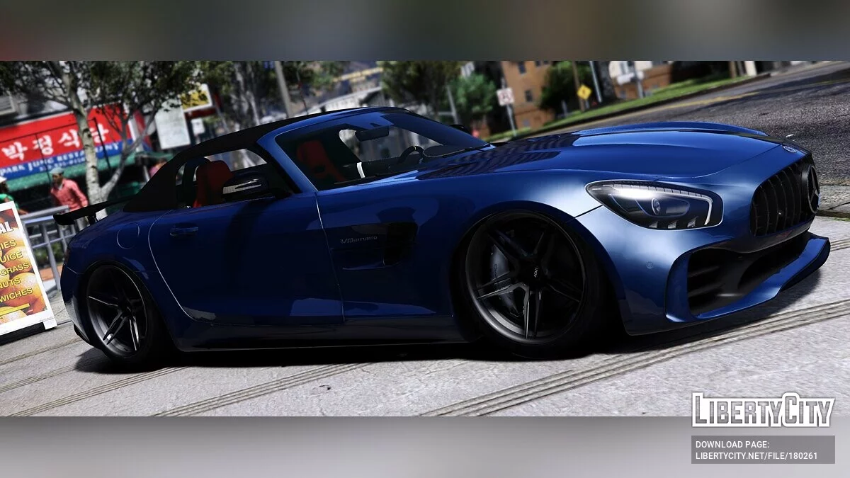 2018梅赛德斯-奔驰AMG GT-R敞篷车 / GTA 5