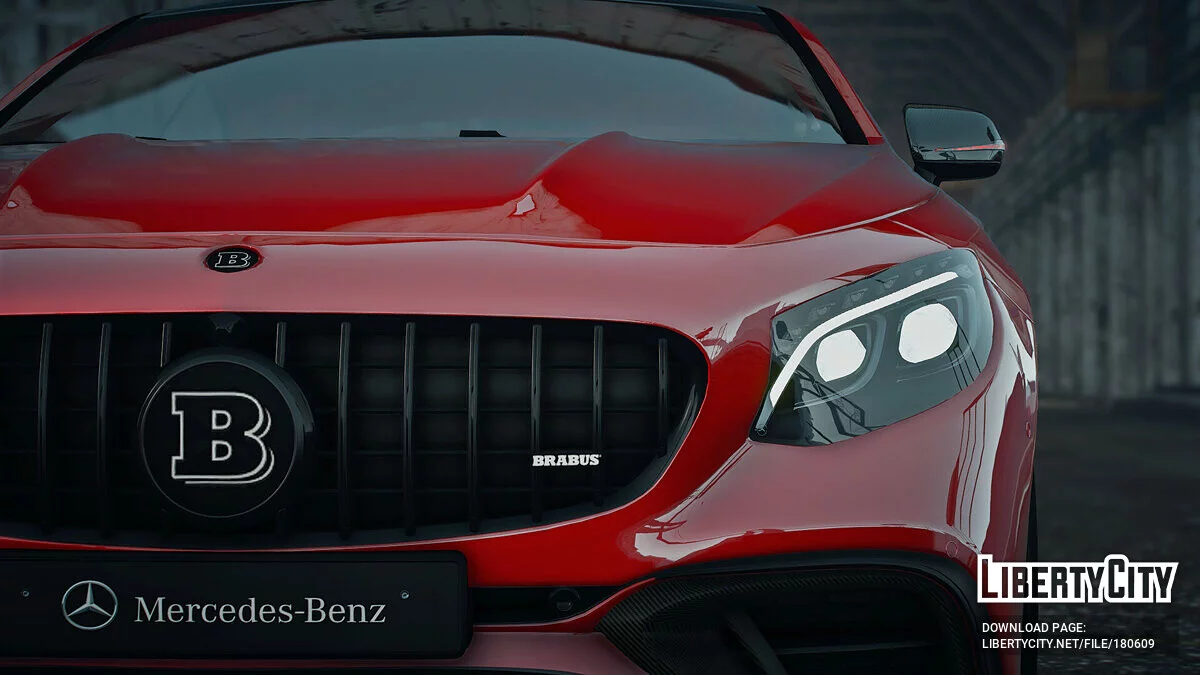 2018梅赛德斯 S63 Coupe Brabus v1.0 / GTA 5