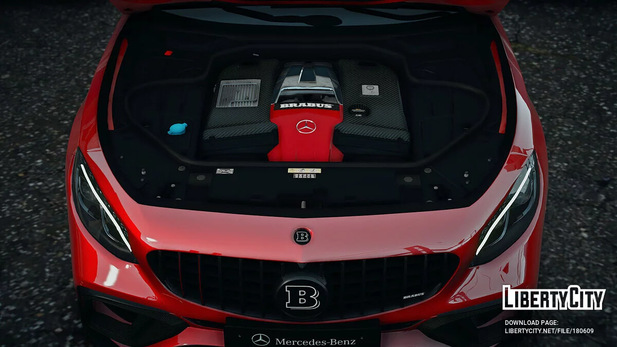 2018梅赛德斯 S63 Coupe Brabus v1.0 / GTA 5