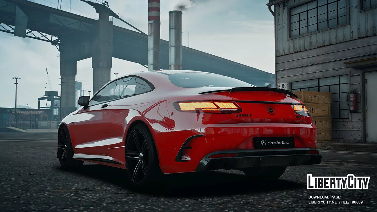 2018梅赛德斯 S63 Coupe Brabus v1.0 / GTA 5