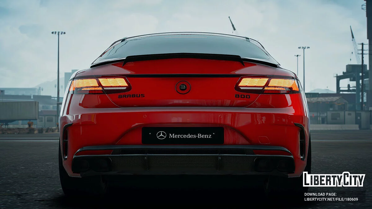 2018梅赛德斯 S63 Coupe Brabus v1.0 / GTA 5