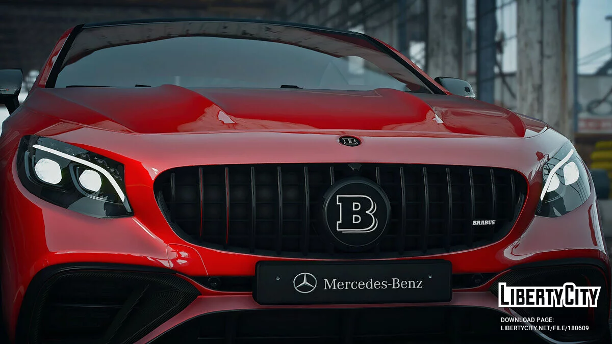 2018梅赛德斯 S63 Coupe Brabus v1.0 / GTA 5