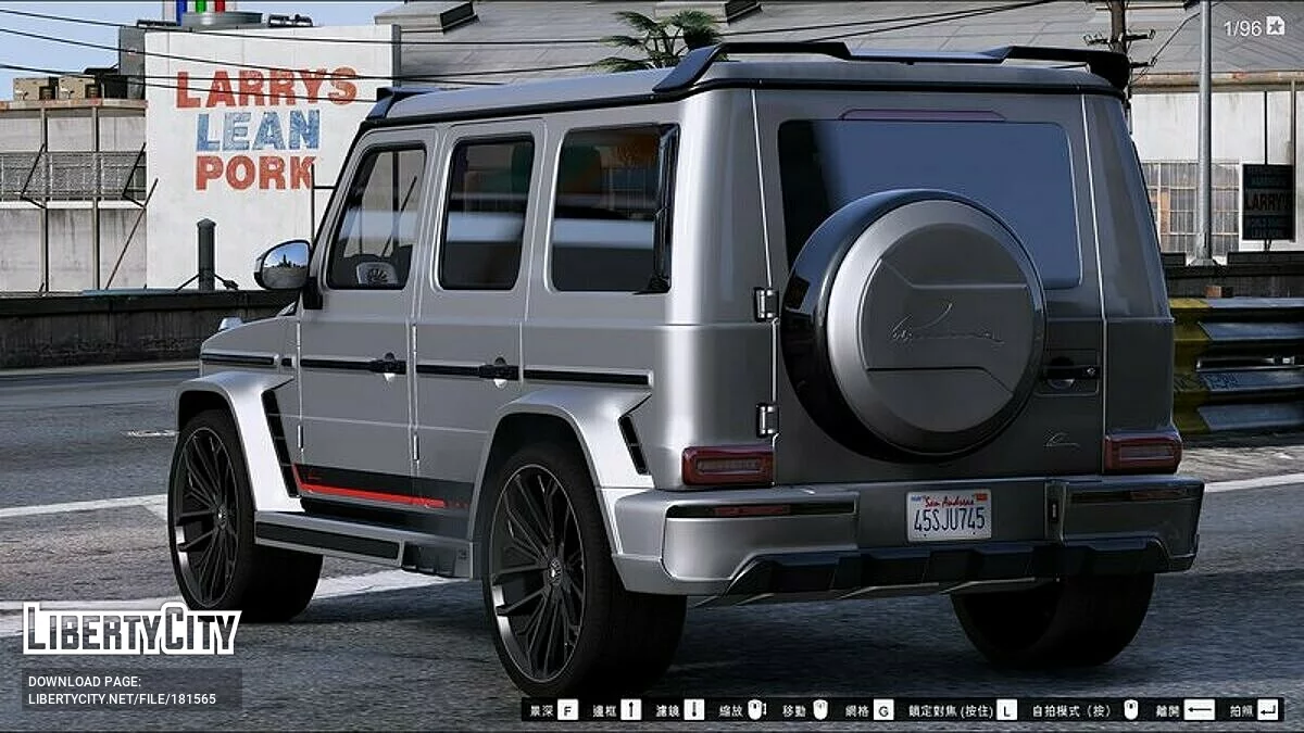 2019 Lumma CLR G770 Mercedes-AMG G63 (W463) / GTA 5