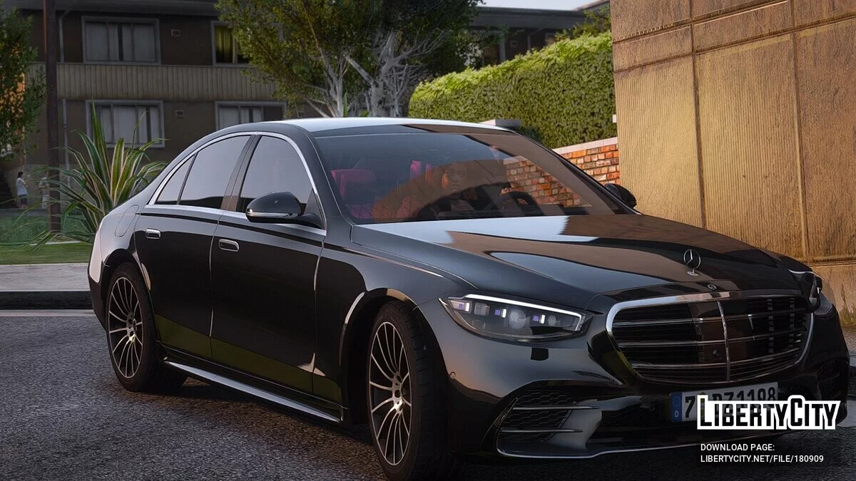 梅赛德斯-奔驰 S-class W223 AMG Line 2021 / GTA 5