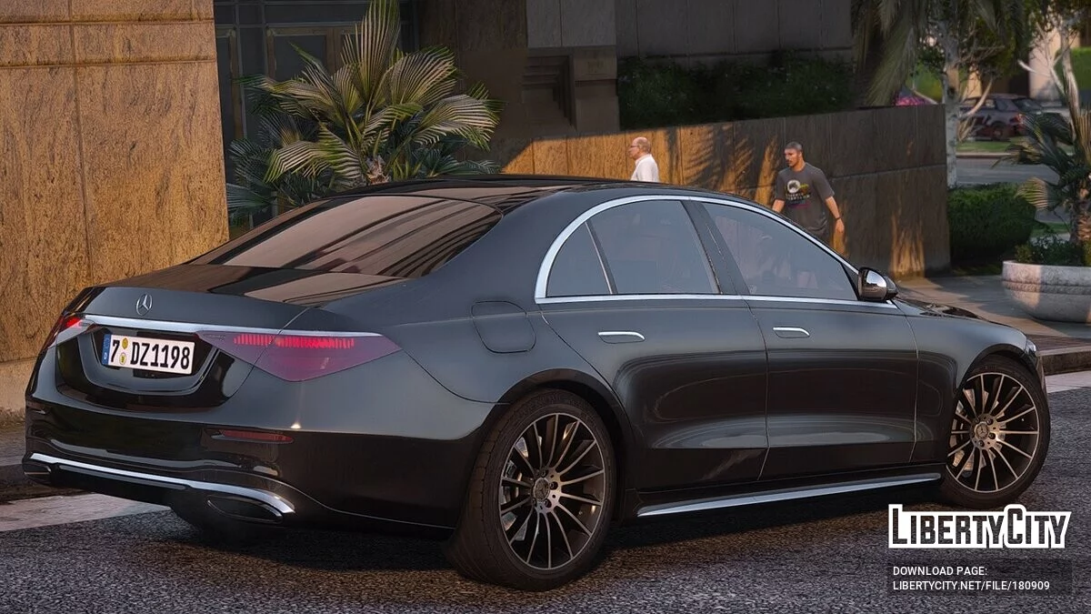 梅赛德斯-奔驰 S-class W223 AMG Line 2021 / GTA 5