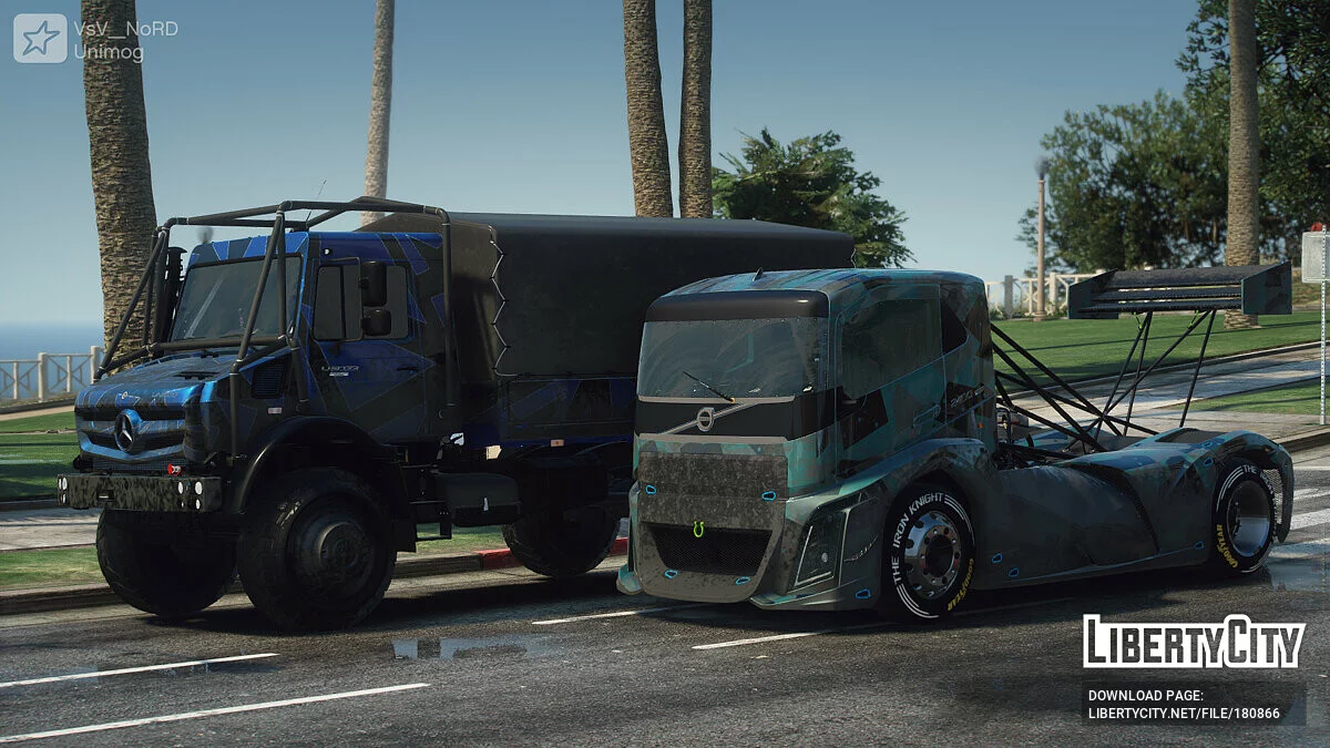 梅赛德斯-奔驰乌尼莫克(U5032) / GTA 5