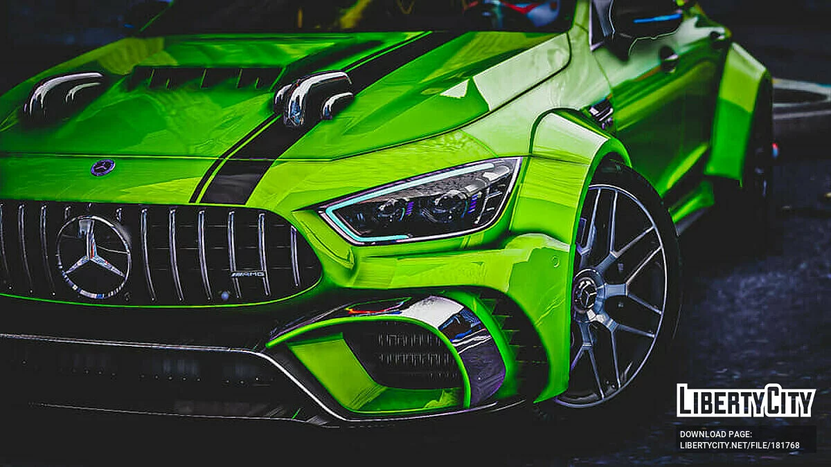 Mercedes AMG GT 63 Edisi Bloodline / GTA 5