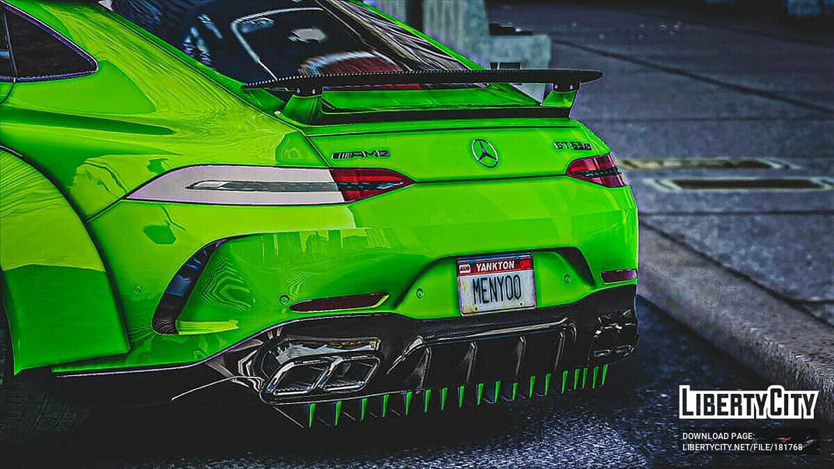 Mercedes AMG GT 63 Edisi Bloodline / GTA 5