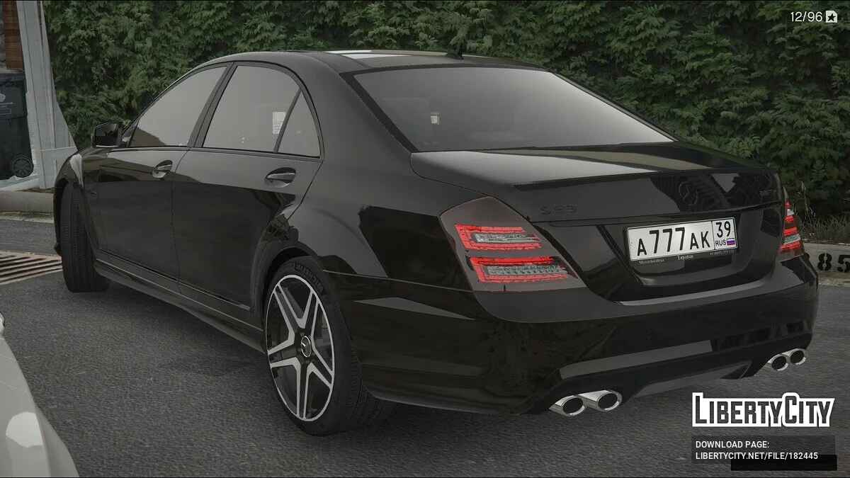 Mercedes-Benz AMG S 63 W221 / GTA 5