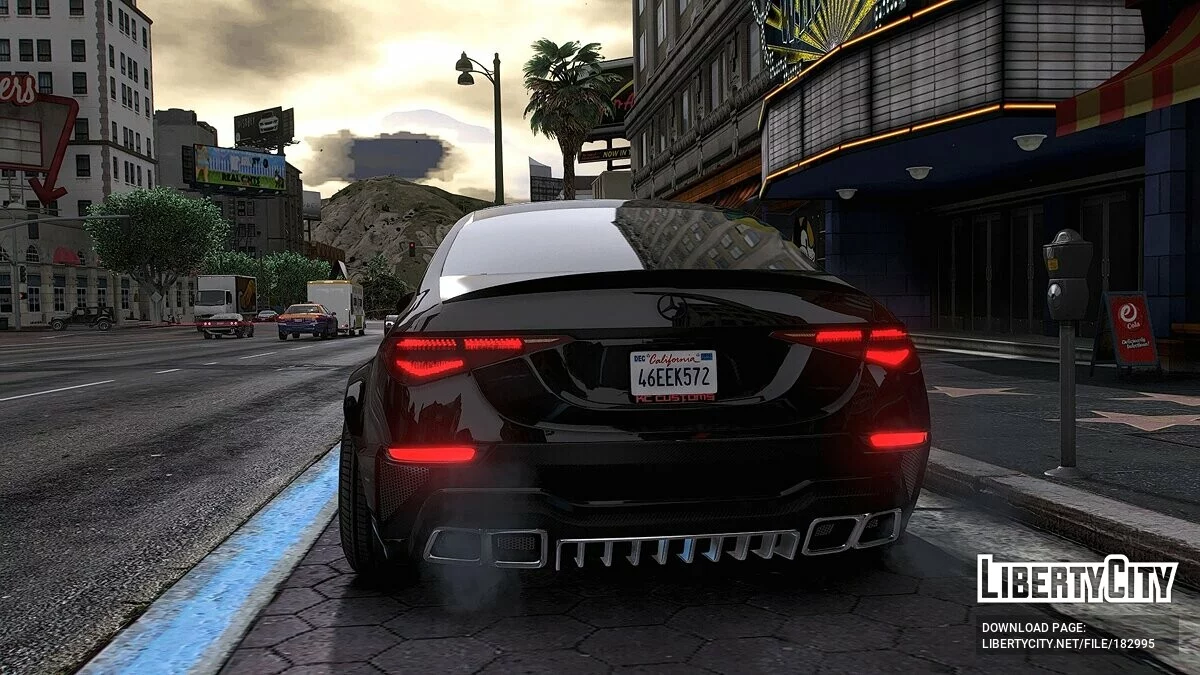 Mercedes-Benz S500 AMG / GTA 5