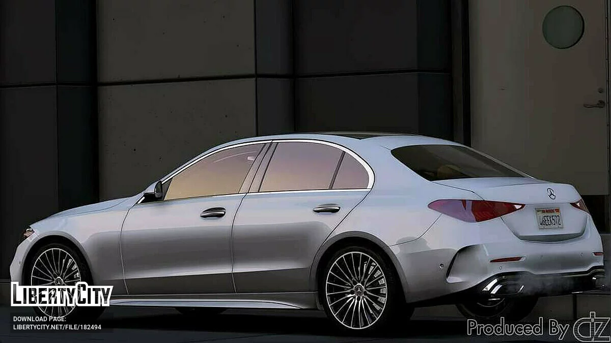 Mercedes C-class AMG-line sedan 2021 / GTA 5