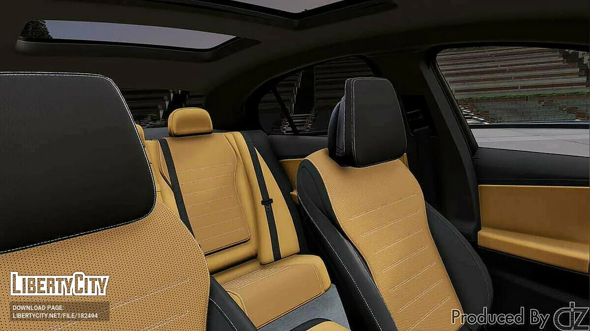 Mercedes C-class AMG-line sedan 2021 / GTA 5
