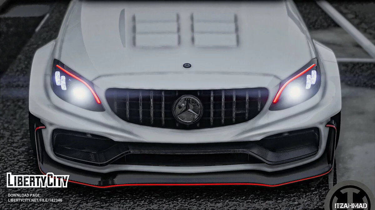 Mercedes C63 Coupe Widebody / GTA 5