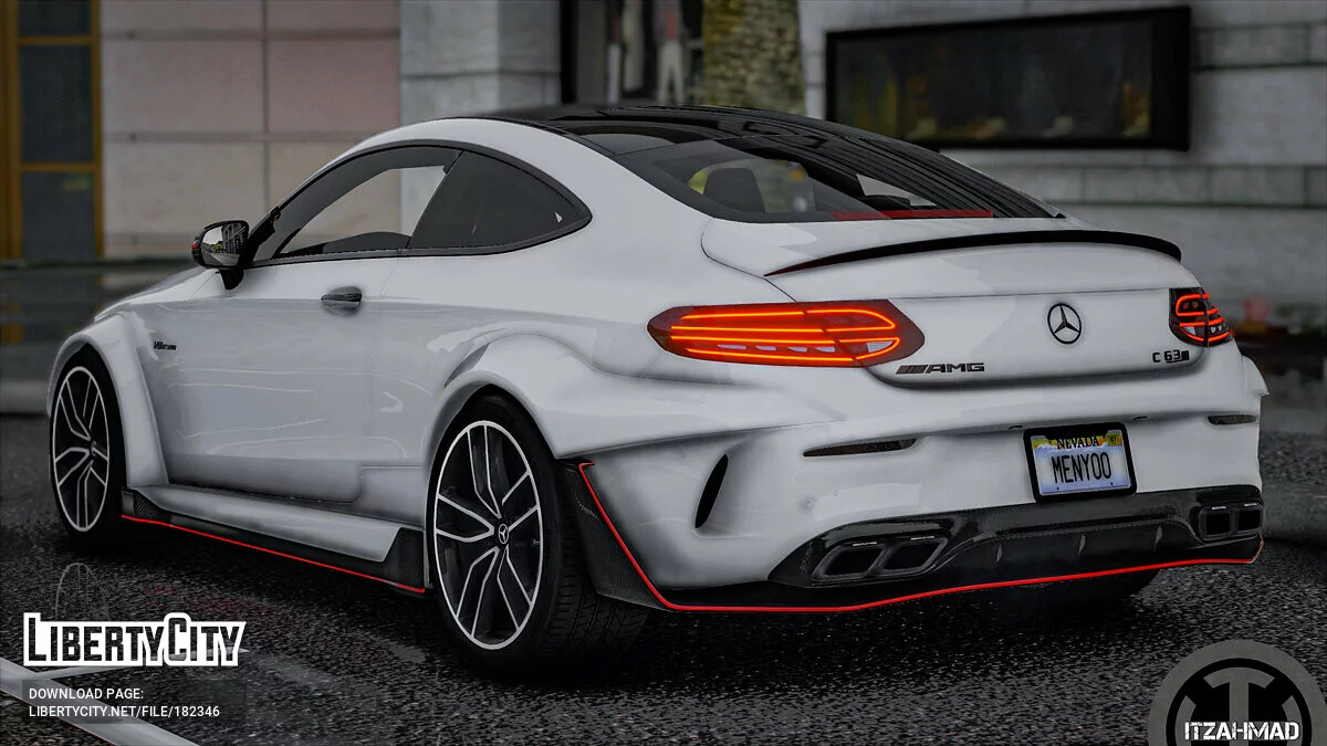 Mercedes C63 Coupe Widebody / GTA 5