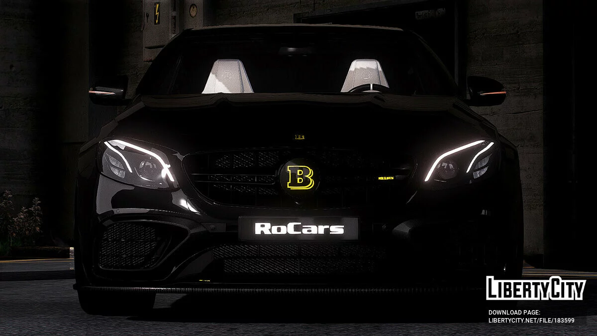 2018款梅赛德斯E63s巴博斯800定制黑色 / GTA 5