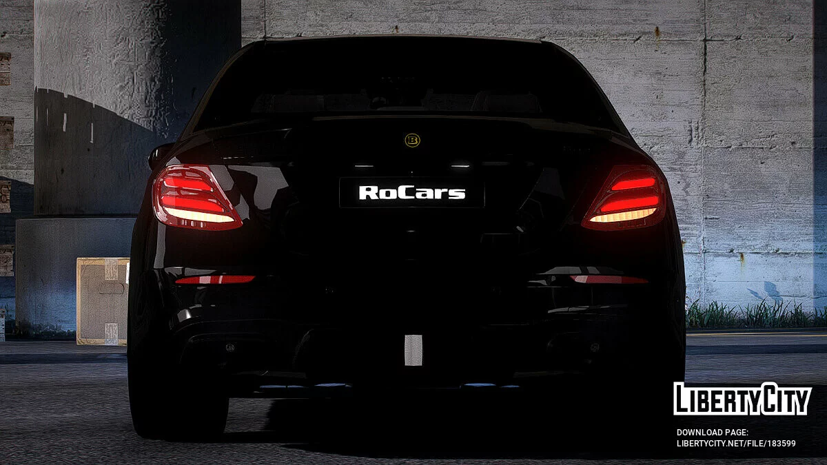 2018款梅赛德斯E63s巴博斯800定制黑色 / GTA 5