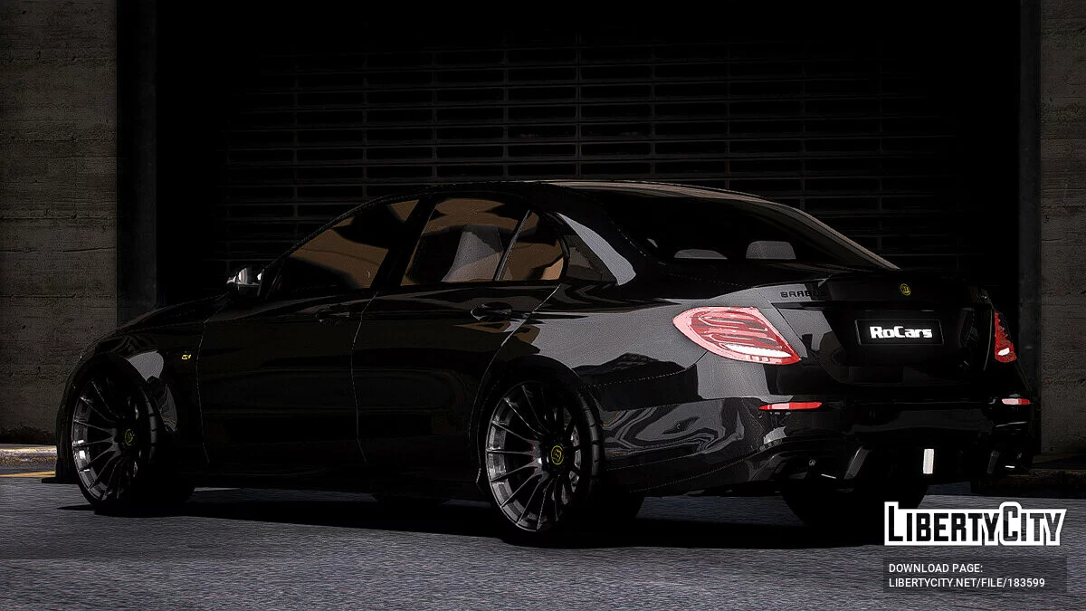 2018款梅赛德斯E63s巴博斯800定制黑色 / GTA 5