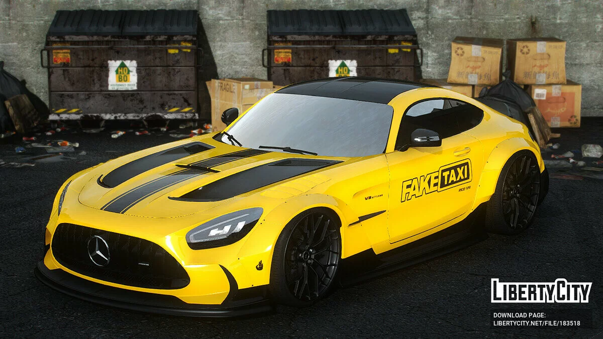 Mercedes-Benz AMG GT Série Black / GTA 5