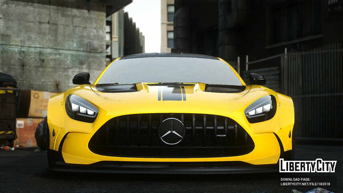Mercedes-Benz AMG GT Série Black / GTA 5