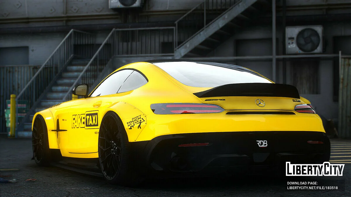 Mercedes-Benz AMG GT Série Black / GTA 5