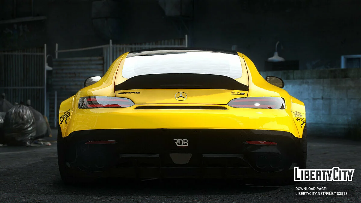 Mercedes-Benz AMG GT Série Black / GTA 5