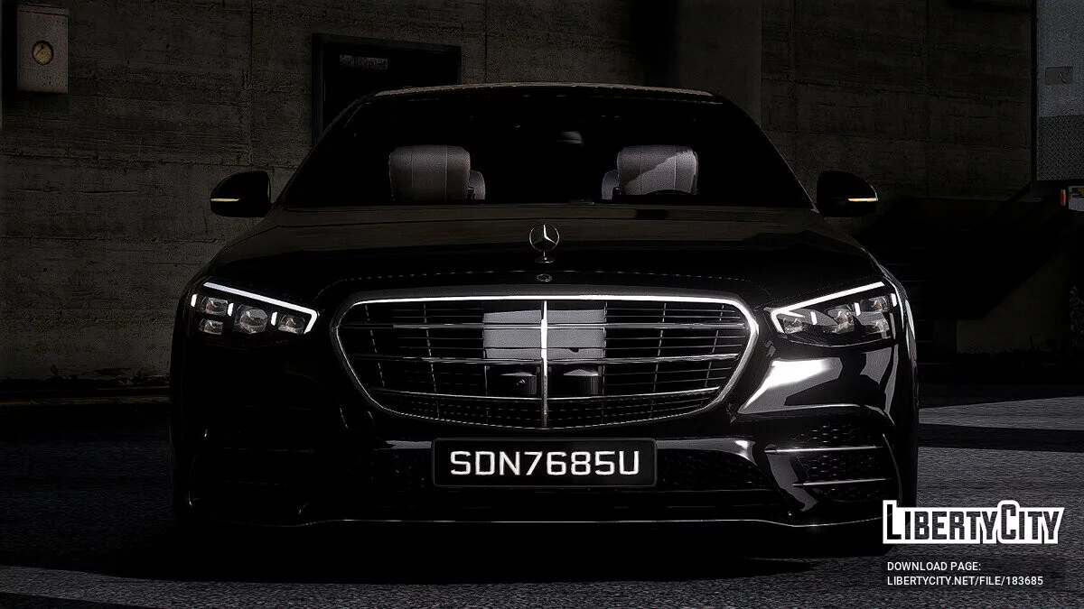 Mercedes-Benz Classe S Série Black / GTA 5