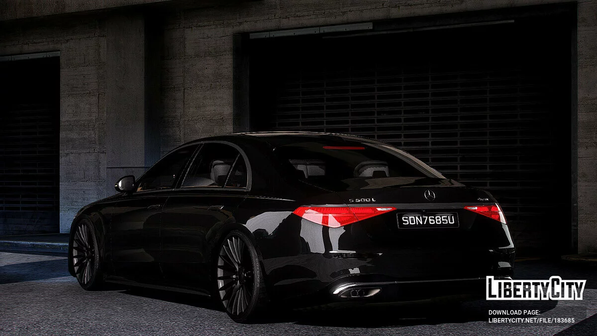 Mercedes-Benz Classe S Série Black / GTA 5