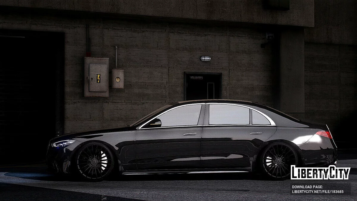 Mercedes-Benz Classe S Série Black / GTA 5