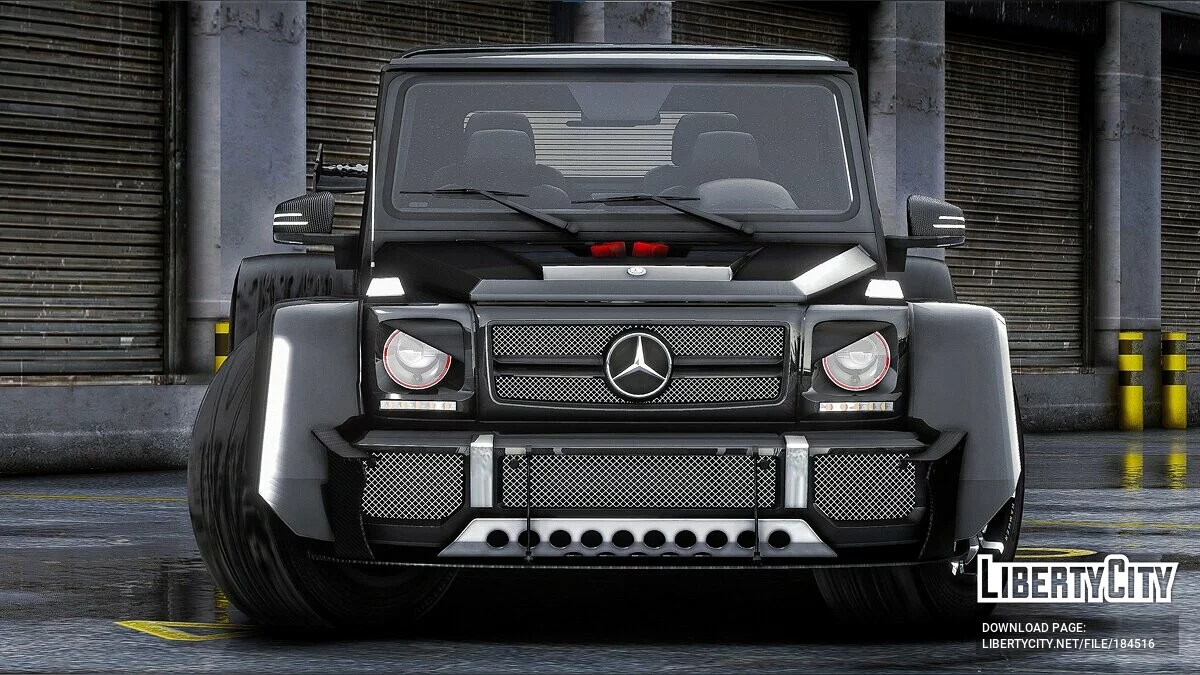 Модифікований Mercedes-Benz G63 AMG 6X6 / GTA 5