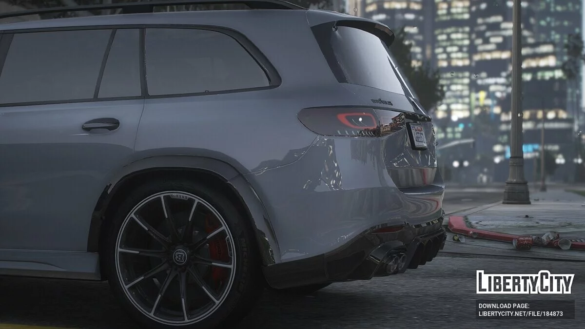 Mercedes-Benz GLS Brabus 800 / GTA 5