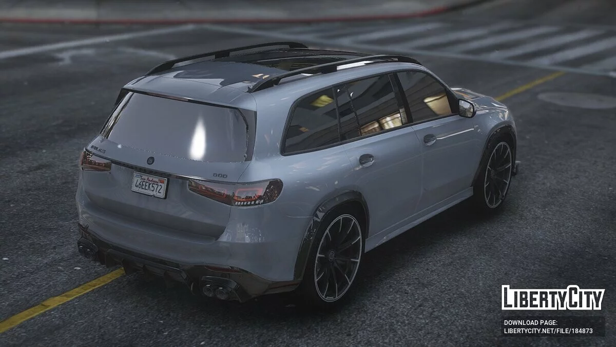 Mercedes-Benz GLS Brabus 800 / GTA 5