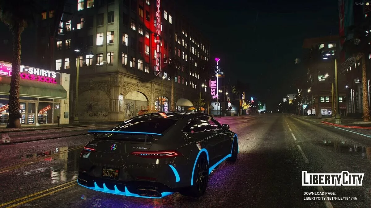 Mercedes-Benz GT63 AMG Райдужна Версія / GTA 5