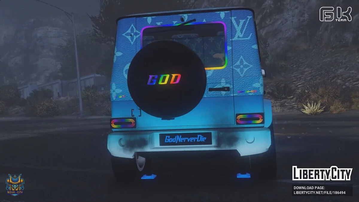 Mercedes-Benz G65 TOPCAR Louis Vuitton Cloud / GTA 5