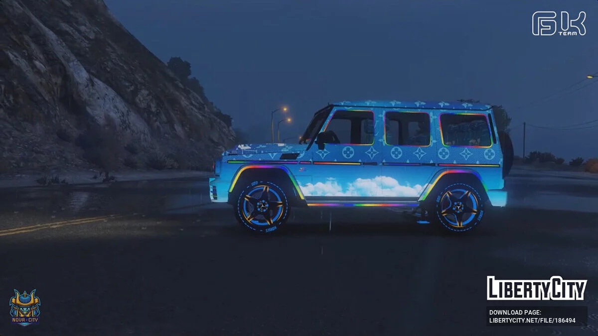 Mercedes-Benz G65 TOPCAR Louis Vuitton Cloud / GTA 5
