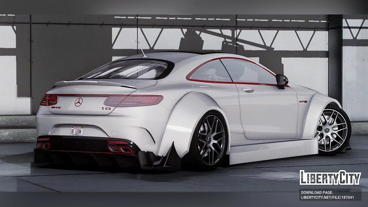 Mercedes-Benz S63 Coupe Widebody / GTA 5