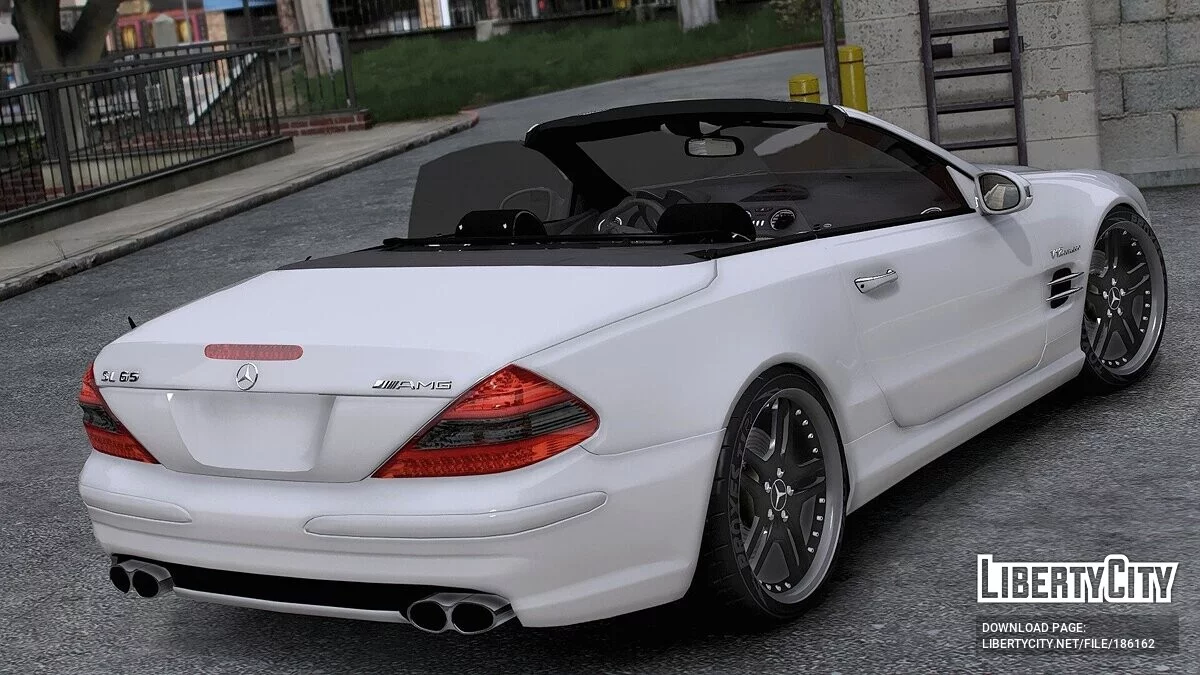 梅赛德斯-奔驰 Sl55 AMG R230 2007 (Kompressor) / GTA 5