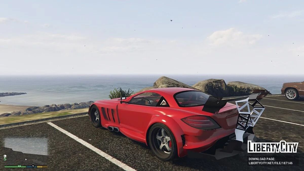 Mercedes Benz Slr Mclaren Вулична Вакцина / GTA 5