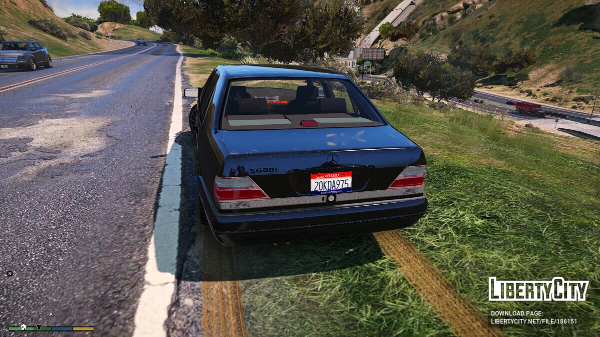 Mercedes-Benz W140 S600 v12 / GTA 5