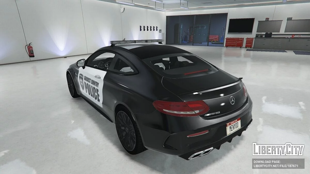 Mercedes-Benz C63 AMG Police / GTA 5