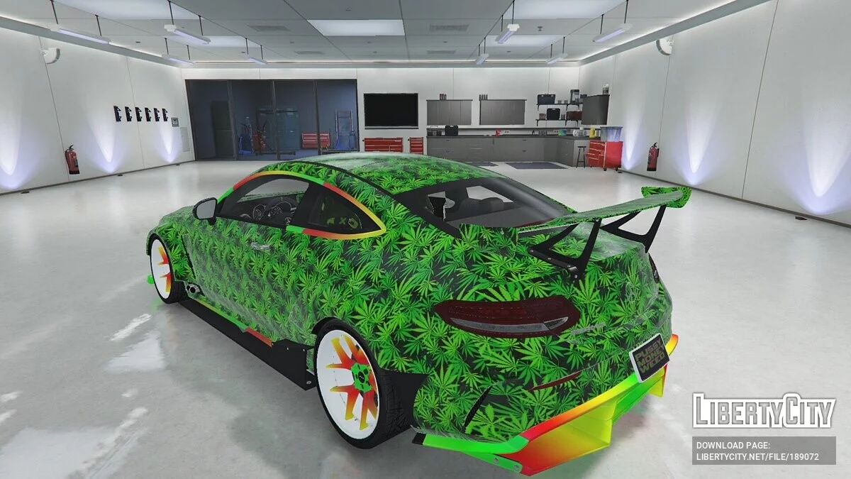 Mercedes-Benz C63s Weed Edition / GTA 5