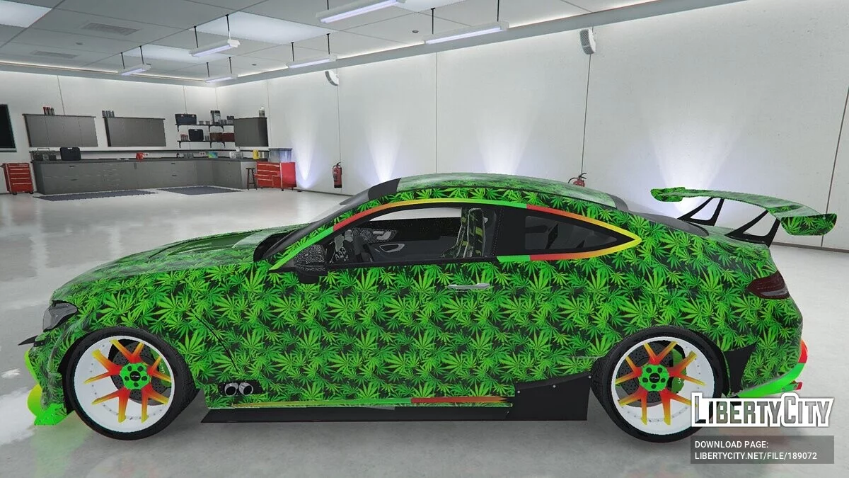 Mercedes-Benz C63s Weed Edition / GTA 5